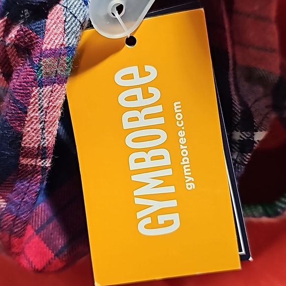 Gymboree Teachers Favorite Multi quilted plaid red/bl/ 12-24 M/M (26-30lbs) NWT - Picture 7 of 14